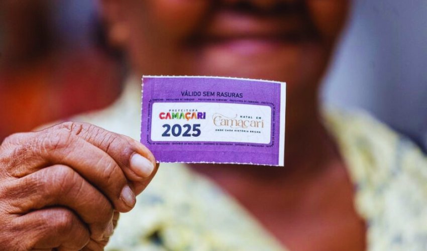 Entrega dos cupons da Cesta de Natal continua neste fim de semana em Camaçari; confira os pontos