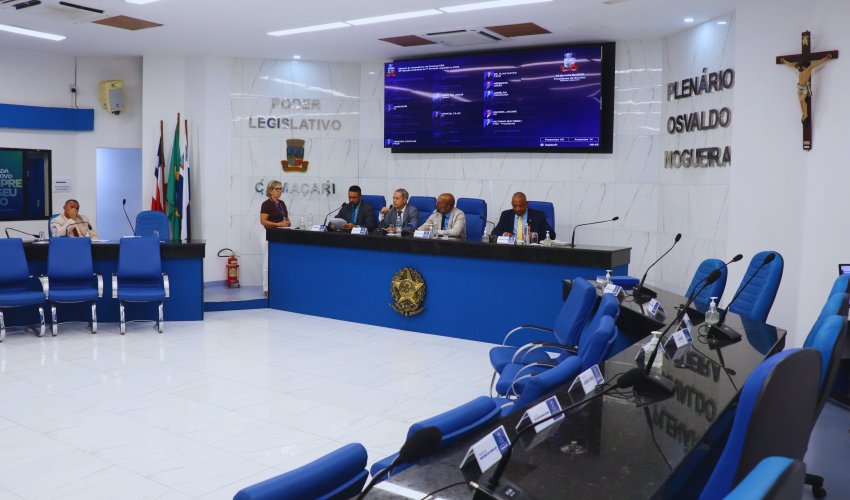 Projeto sobre segurança pública e política contra enchentes entram em pauta na Câmara de Camaçari