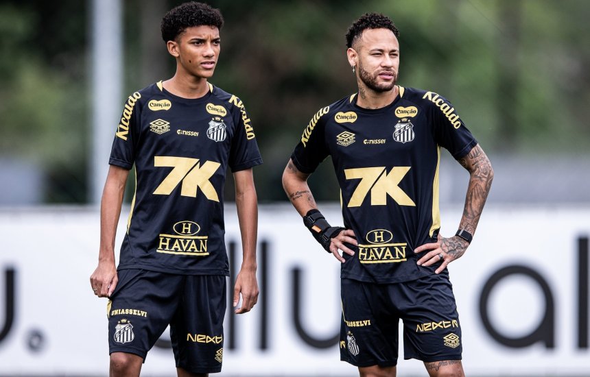 Santos abre sindic&acirc;ncia para apurar desentendimento entre Neymar e Robinho  Jr.