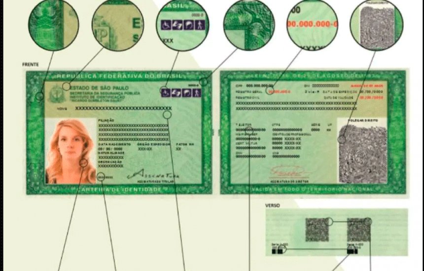 Novo RG: como é o documento que agora ficou menor e tem até código de ...